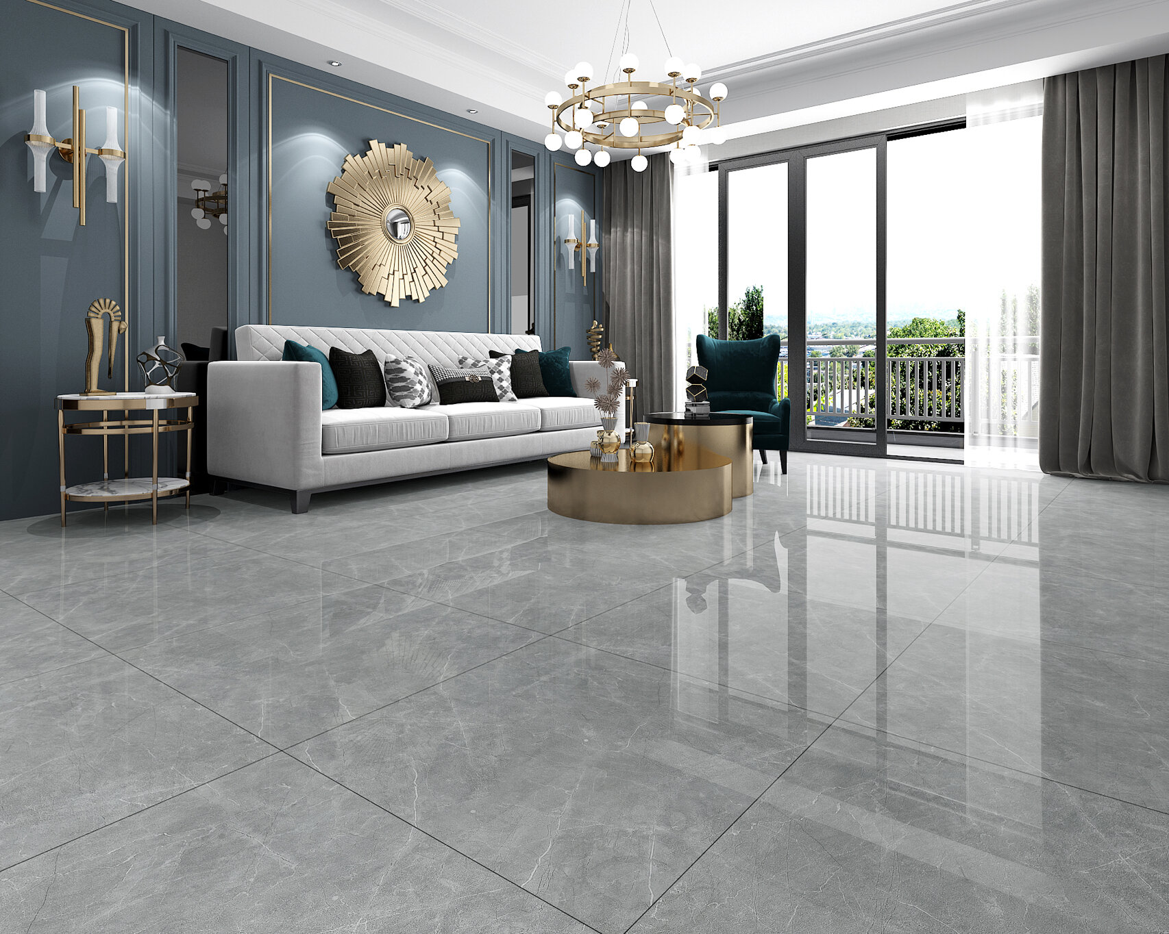 陽臺和客廳的瓷磚用一樣的好嗎?